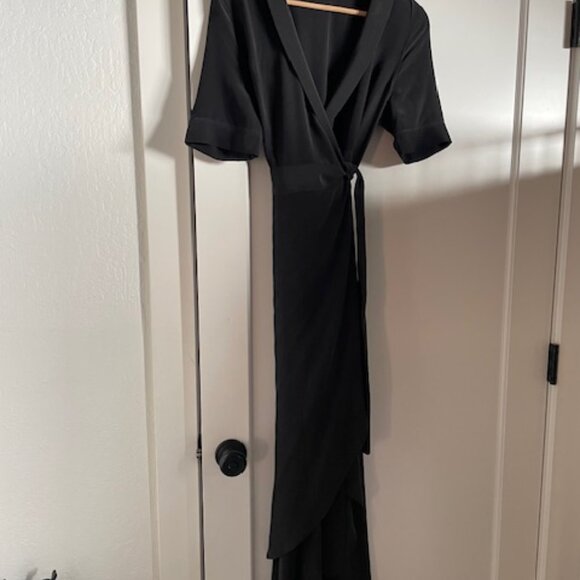 Equipment Silk Wraparound dress - Picture 4 of 4